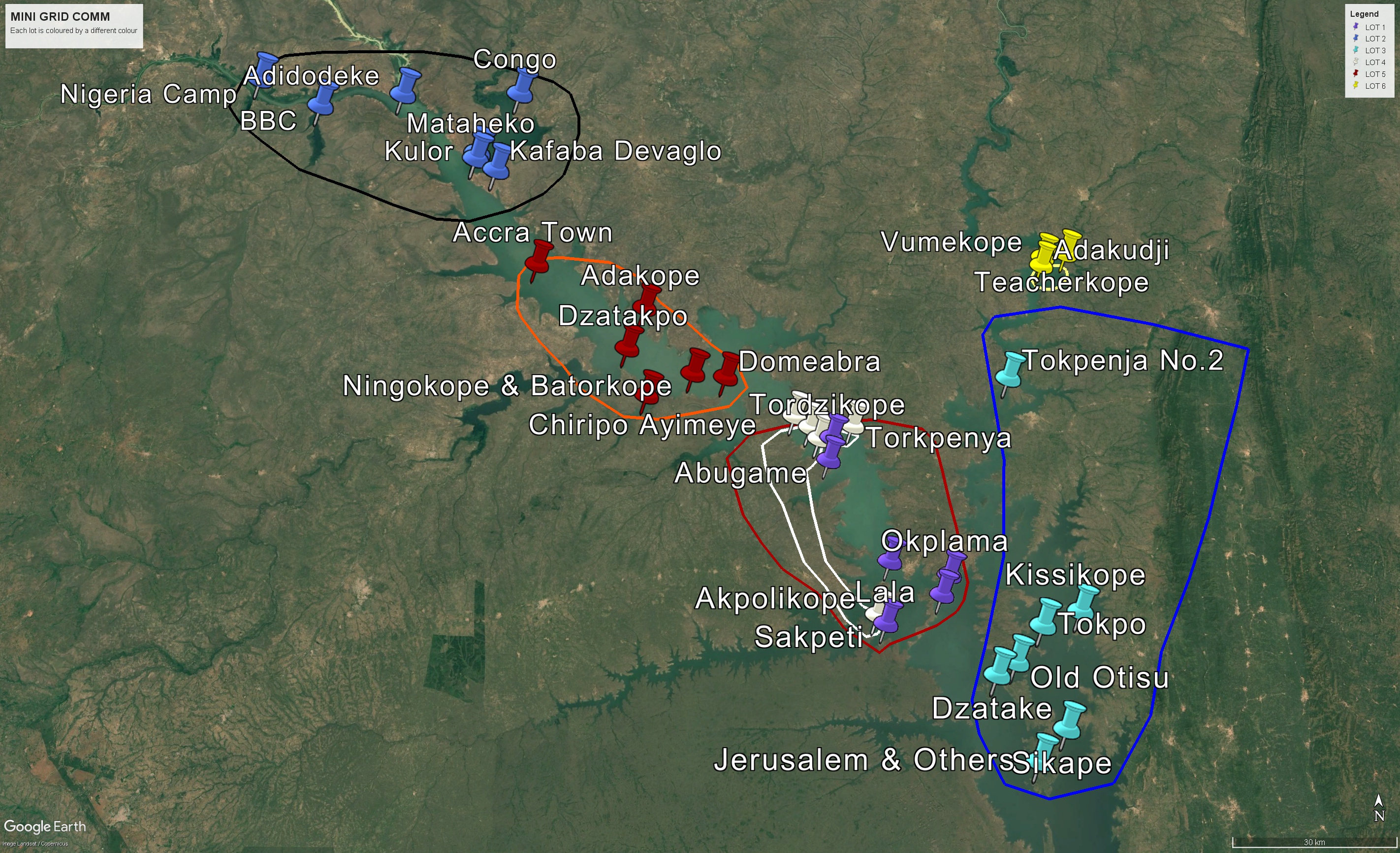 Ghana Mini-Grid Project Communities